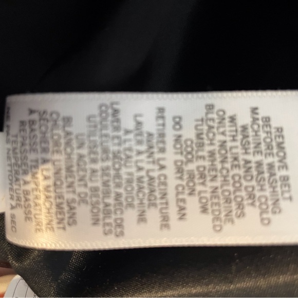 Banana Republic / EUC Light Puffer Jacket in Black Sz S - Picture 7 of 7